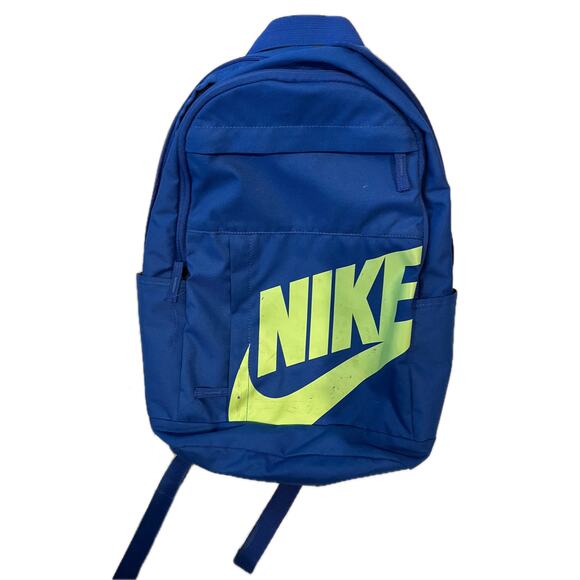 Nike Blue Yellow Green Elemental Backpack 20L - Picture 1 of 4